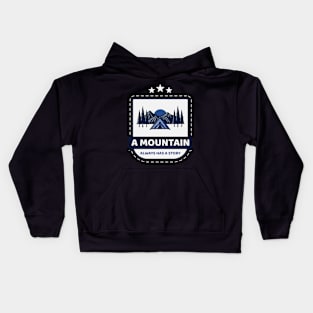 Mountain Climbing Kids Hoodie